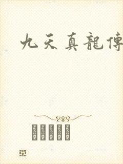 九天真龙传封面
