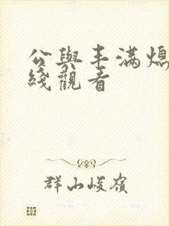 公与丰满熄4在线观看