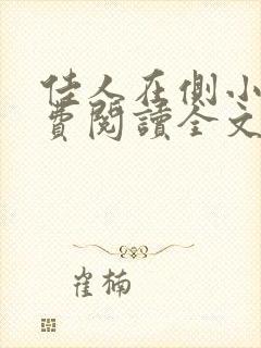 佳人在侧小说免费阅读全文无弹窗