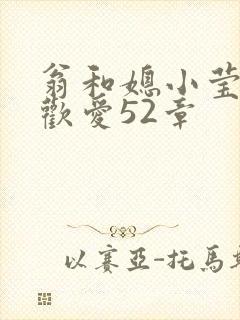 翁和媳小莹浴室欢爱52章封面