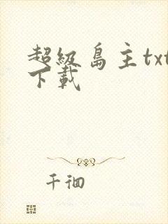 超级岛主txt下载