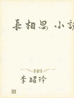 长相思 小说