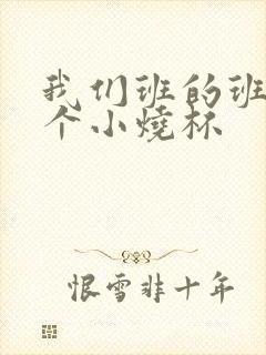 我们班的班花是个小烧杯封面