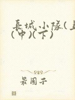 长城小队(上)(中)(下)