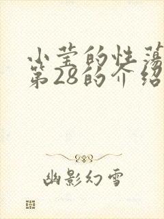 小莹的性荡生活第28的介绍