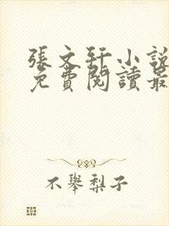 张文轩小说全文免费阅读最新章节封面