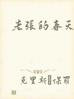老张的春天封面