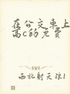 在公交车上弄到高c的免费封面