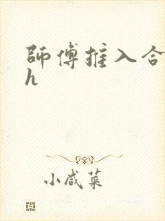 师傅推入合欢丸h封面