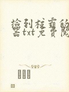 捡到校霸的遥控器txt免费阅读by阳阳