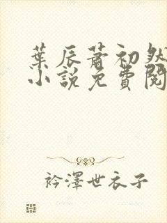 叶辰萧初然全文小说免费阅读