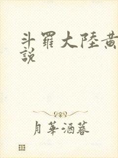 斗罗大陆黄色小说
