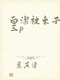 白洁被东子老二三p封面
