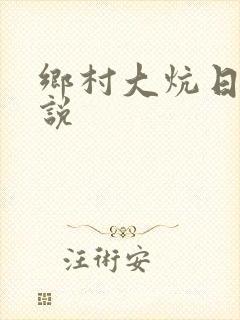 乡村大炕日b小说