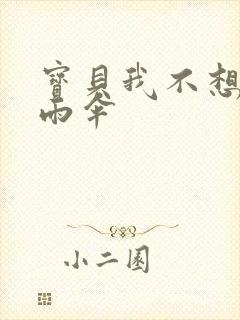 宝贝我不想带小雨伞封面