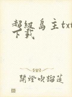 超级岛主txt下载
