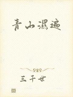 青山湿遍封面