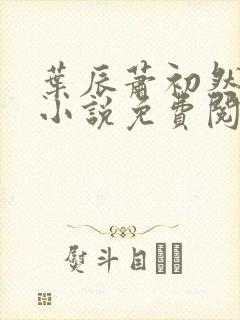 叶辰萧初然全文小说免费阅读封面