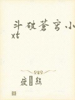 斗破苍穹小说txt封面