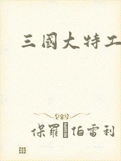 三国大特工