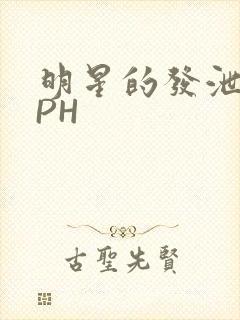 明星的发泄室NPH封面