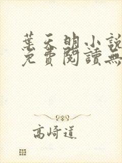 叶天明小说全文免费阅读无弹窗最新章节