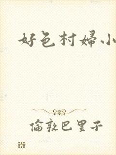 好色村妇小银贼