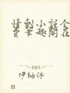 情刺小说全文免费笔趣阁在线阅读封面