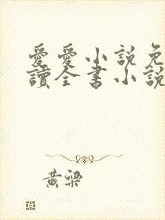 爱爱小说免费阅读全书小说乡村