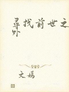 寻找前世之旅番外封面