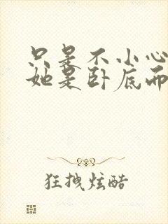 只是不小心发现她是卧底而已