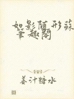 如影随形苏玛丽 笔趣阁