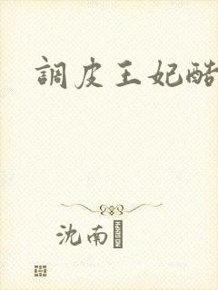 调皮王妃酷王爷