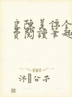 良陈美锦全文免费阅读笔趣阁官网