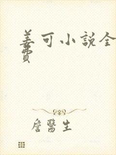 姜可小说全文免费封面