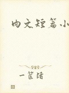 肉文短篇小说