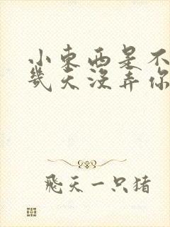 小东西是不是好几天没弄你了