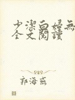 少洁白妇无删减全文阅读