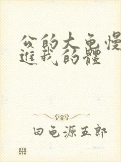 公的大龟慢慢挺进我的体