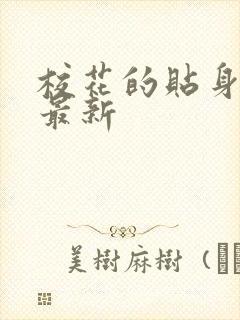 校花的贴身高手最新封面