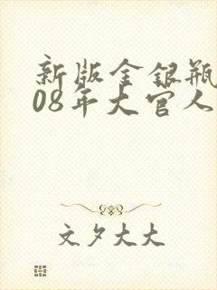 新版金银瓶2008年大官人