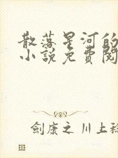 散落星河的记忆小说免费阅读全文