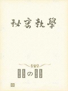 秘密教学