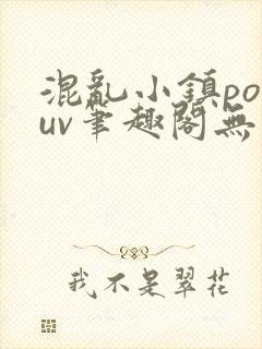 混乱小镇popuv笔趣阁无广告封面