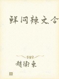 鲜网辣文合集封面