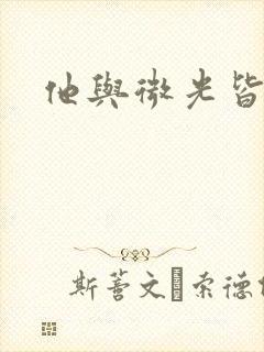 他与微光皆倾城