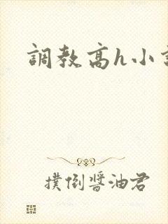 调教高h小说封面