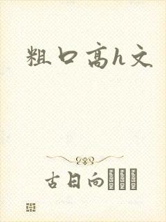 粗口高h文