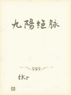 九阳绝脉封面