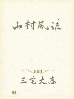山村风流封面